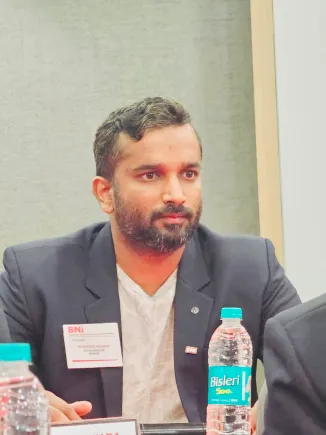 Murshid Pulkada sharing his picture from a meeting. best motivational speaker in kerala